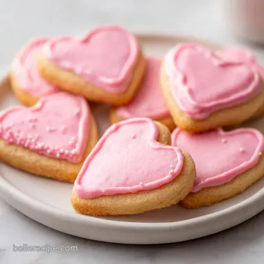 Delicious Valentines Heart Cookies: 30 Min Total