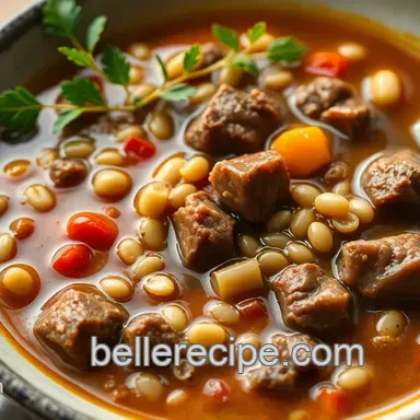 Beef and Barley Soup: My Cozy Must-Try Recipe!
