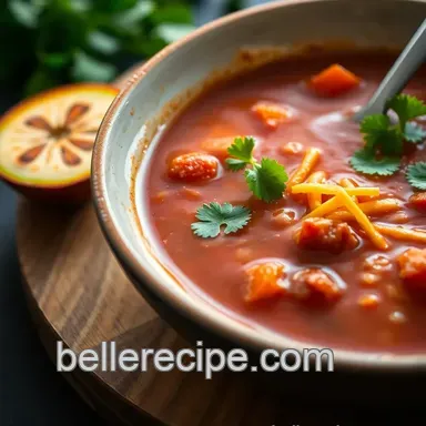 Hearty Chicken Tortilla Soup: From Our Kitchen to Yours presentation