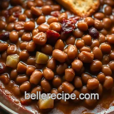 Hearty Cowboy Beans Recipe: Slow-Cooked Smoky Ranch-Style Classic Recipe Card