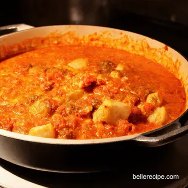 Grandmas Secret Gpulash Recipe Hearty Delicious Recipe Card