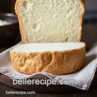Heavenly Homemade White Bread Recipe: Easy & Fluffy Loaf Recipe Card