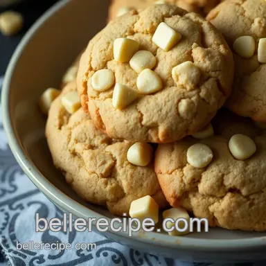 Heavenly White Chocolate Macadamia Cookies: A Family Favorite Recipe Recipe Card