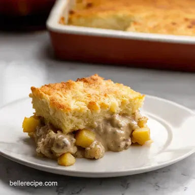 Biscuits and Gravy Hashbrown Breakfast Casserole Oh My Recipe Card