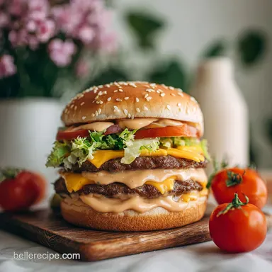 Big Mac Sauce Recipe for Meal Prep | Velvety Finish Recipe Card