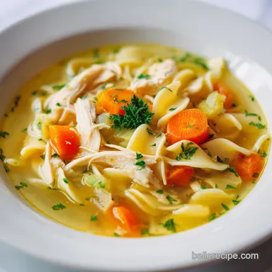 Homemade Chicken Noodle Soup Recipe in 50 Minutes