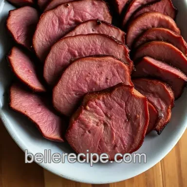 Homemade Duck Pastrami: A Delectable Twist on a Classic presentation