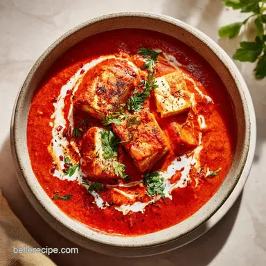Paneer Tikka Masala Recipe for 4 Servings with Silky Gravy