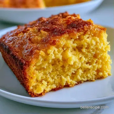 Sweet Corn Bread in 40 Minutes Recipe Card