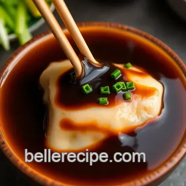 Homemade Unagi Sauce (Tare) presentation