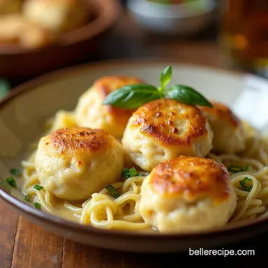 Gluten Free Chicken and Dumplings Proper Comfort Food Recipe Card