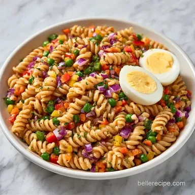 Honey Dijon Pasta Salad in 20 Minutes