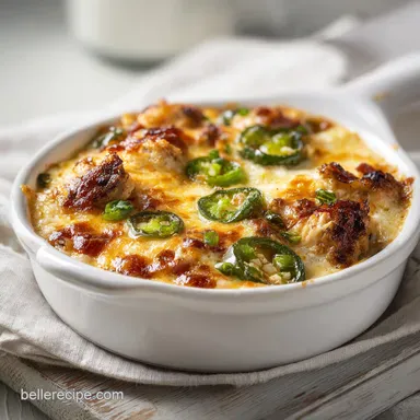 Keto Jalapeno Popper Chicken Recipe for 6 Servings Recipe Card