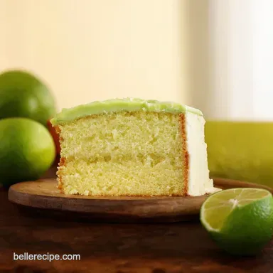 Key Lime Cake Taste the Tropics in Every Slice Recipe Card