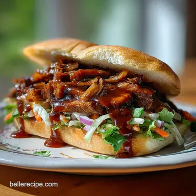 Leftover Brisket Recipe with Barbecue Sauce: Juicy & Tender Recipe Card