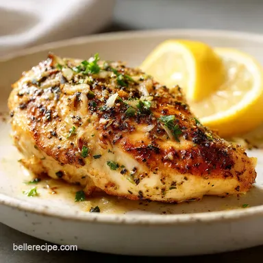 Boneless Skinless Chicken Breast Recipe with Lemon and Garlic: In 20 Min