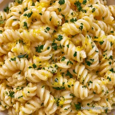Lemon Herb Pasta Salad in 25 Minutes Recipe Card