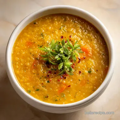Lemony Lentil Soup in 45 Minutes
