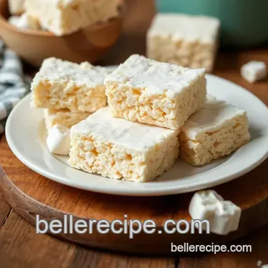 How to Make Easy Marshmallow Rice Krispie Treats: A Delicious Twist! Recipe Card