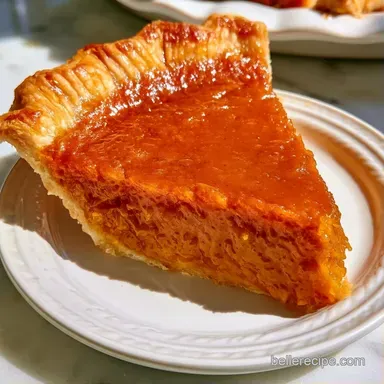 Maple GlutenFree Pumpkin Pie for 8 Slices Recipe Card