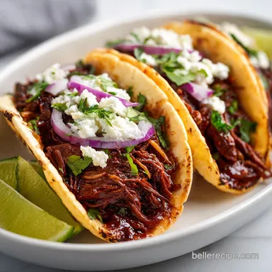Mexican Shredded Beef Tacos: Slow-Cooked for 8 Servings