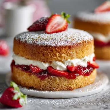 Mini Sponge Cake Recipe in 35 Minutes
