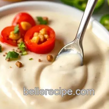 Quick & Creamy Jalapeño Sauce: Mix Creamy Goodness in 15 Minutes Recipe Card