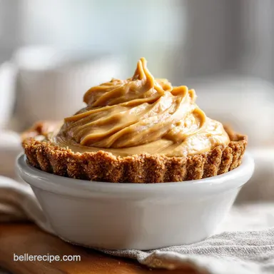 No Bake Peanut Butter Pie in 20 Minutes: A Creamy Dessert Recipe Card