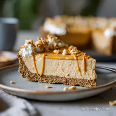 No Bake Peanut Butter Pie in 20 Minutes: A Creamy Dessert