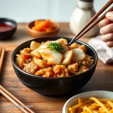 Oyakodon Recipe: Quick & Easy Japanese Comfort Food Recipe Card