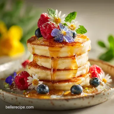 Pancake Recipe No Milk: Fluffy & Easy Recipe Card