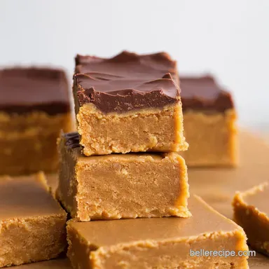 NoBake Peanut Butter Dream Bars Easy Peanut Butter Desserts Recipe Card