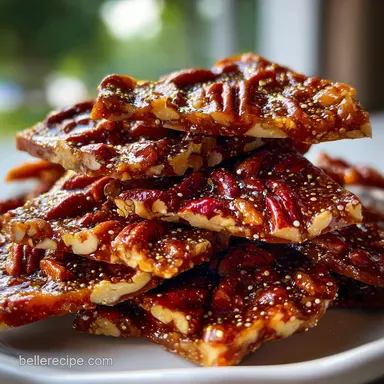 Pecan Brittle Recipe Without Candy Thermometer Recipe Card