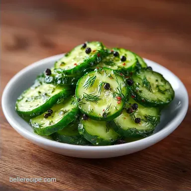 Peppercorn Garlic Pickles in 15 Mins