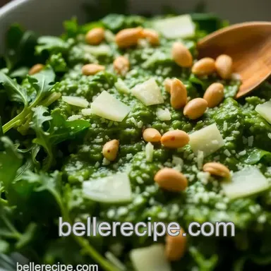 Easy Arugula Pesto Recipe: A Zesty Twist on a Classic Recipe Card