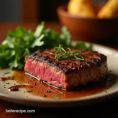 The Ultimate ButterBasted Rib Cap Steak Recipe Recipe Card