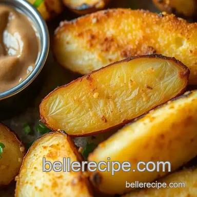 Perfectly Crispy Oven-Baked Potato Wedges (Seriously!) presentation
