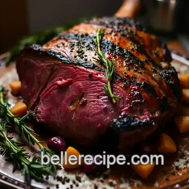 Perfectly Roasted Rib Roast: A Showstopper for Any Occasion presentation