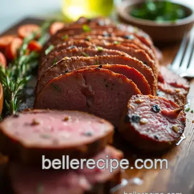 Perfectly Roasted Tenderloin: A Showstopper for Every Occasion presentation