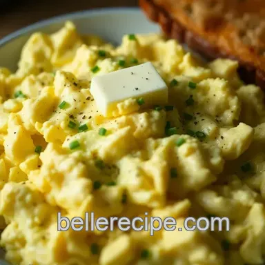 How to Make Soft Scrambled Eggs: A Cozy Breakfast Recipe Recipe Card