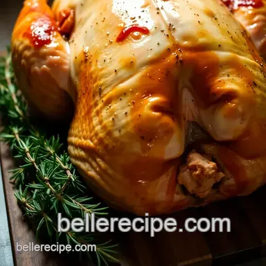 Perfectly Spatchcocked & Roasted Turkey presentation