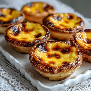 Portuguese Egg Tart Crispy Baked in 35 Minutes