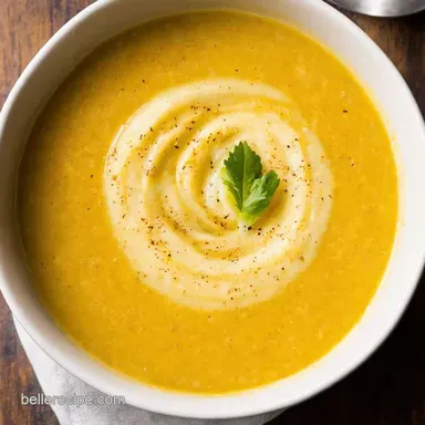 Creamy potato leek soup recipe Comfort in a Bowl Recipe Card