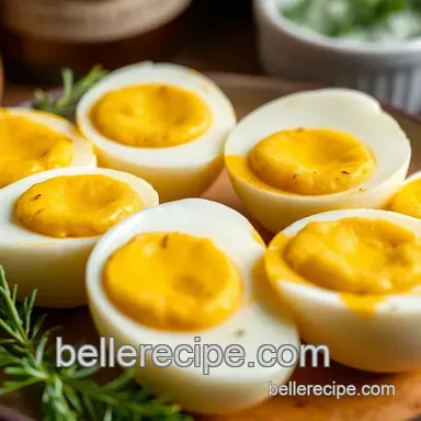 Pub-Style Pickled Eggs: A Tart Delight presentation