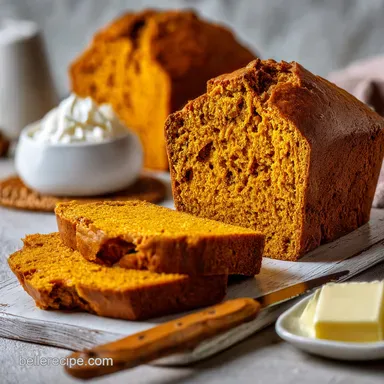 Pumpkin Bread Recipe: Velvety Crumb & Cinnamon Crust Recipe Card