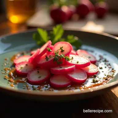 Easy Homemade Quick Pickled Radishes Recipe Ready in an Hour Recipe Card