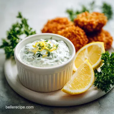 Tartar Sauce Recipe: Creamy Baked for Fish Recipe Card