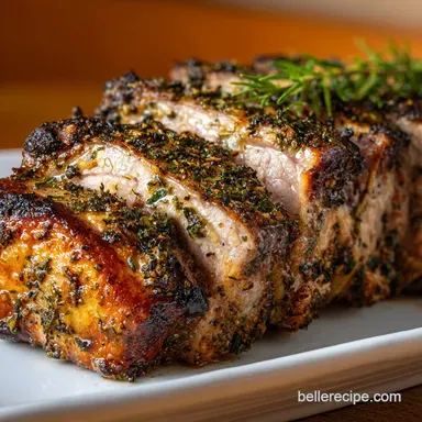 Rack of Pork Recipe: Oven Roasted Recipe Card