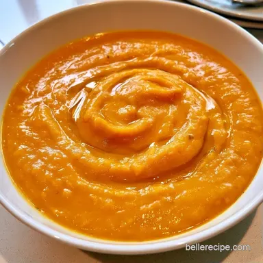 Red Lentil Soup in 40 Minutes Recipe Card