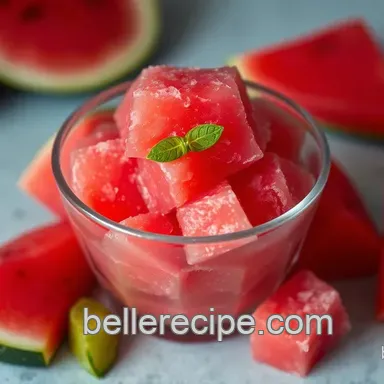 Easy & Refreshing Watermelon Sorbet Recipe: Your Summer Treat Awaits!